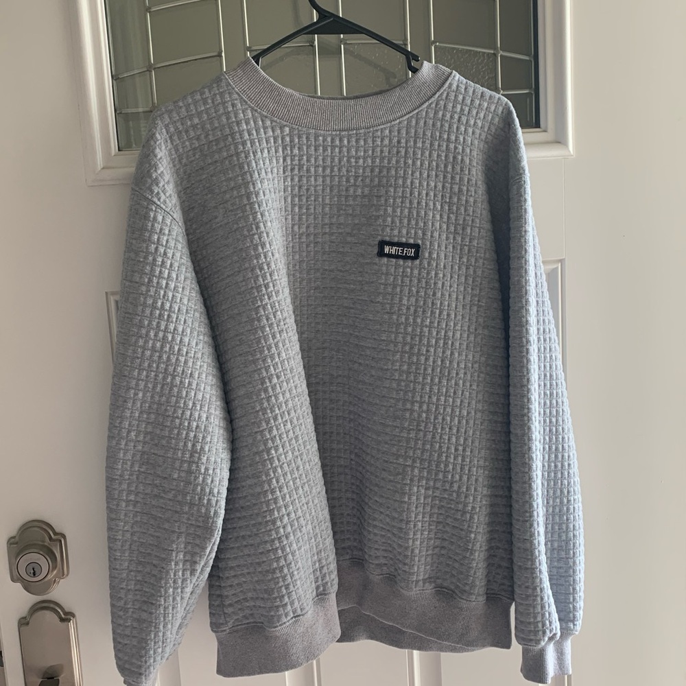 Whitefox Quilted Crew Neck